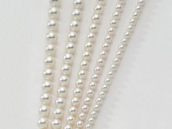 Collana Miluna in oro con perle I Fili Regina Lr Sp. Edition PCL4900