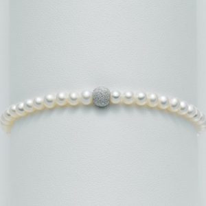 Bracciale Miluna in oro con perle I Bracciali Perle PBR893