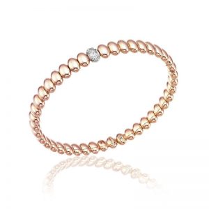 Bracciale in Oro Rosa con Diamanti Chimento Linea Armillas Acqua - 1B01439B1T180