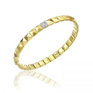 Bracciale in Oro Giallo e Diamanti Chimento Linea Armillas Pyramis - 1B01452B12