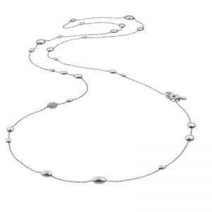 Collana in Oro Bianco con Diamanti Chimento Linea Armillas Acqua - 1G01467B15900