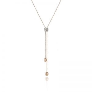Collana in Oro Rosa con Diamanti Chimento Linea Armillas Acqua - 1G11443BB6750